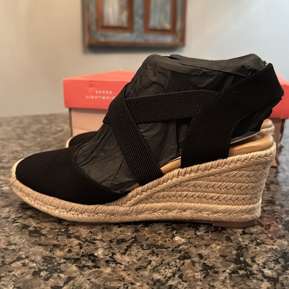 Easy spirit mesa wedge espadrilles NIB 6.5 - Picture 5 of 8